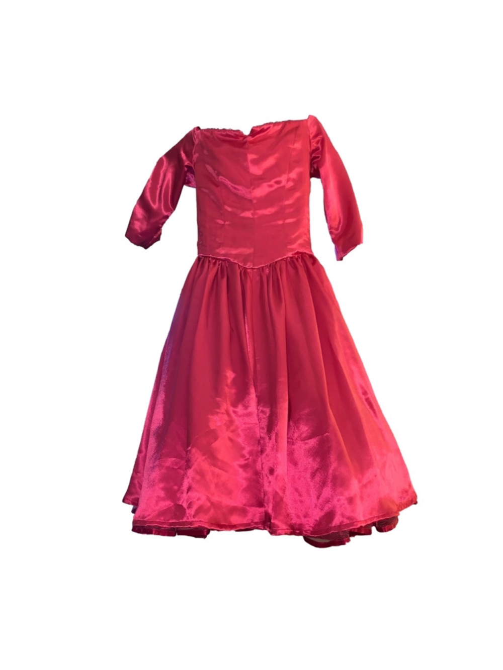 Girls' Unbranded Dress, Pink satin taffeta